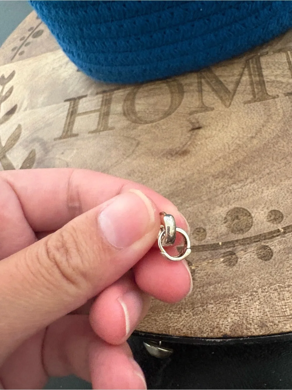 Sterling Silver Chunky Mini Hoop Earrings